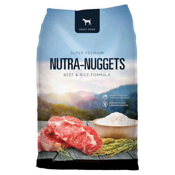 Beef & Rice Dog Food, 50 lb