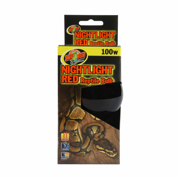 Zoo Med 100w Nightlight Red Reptile Bulb