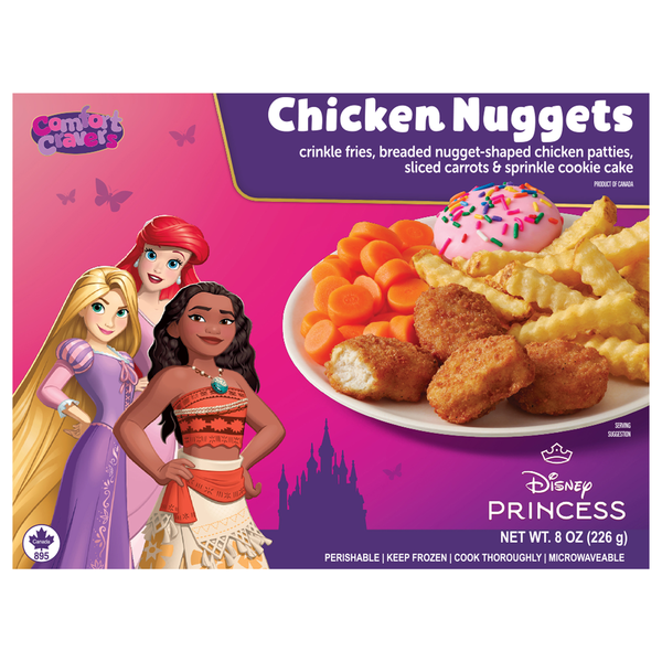 Disney Comfort Cravers Princess - Chicken Nugget Meal