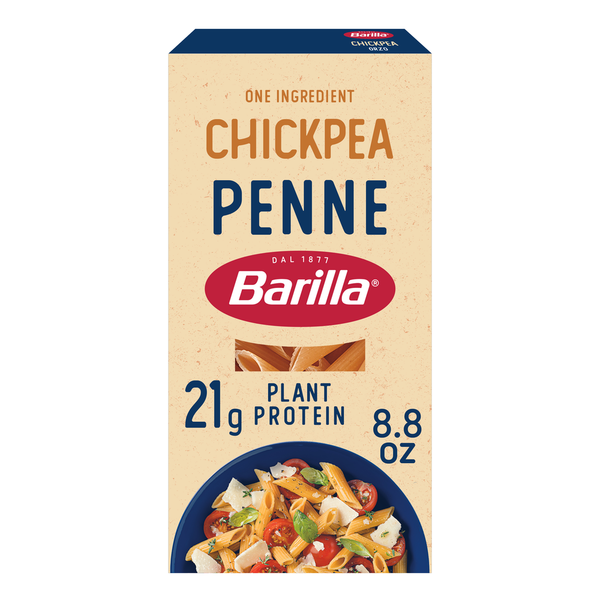 Barilla Chickpea Penne Pasta - Vegan, Gluten Free, Non GMO
