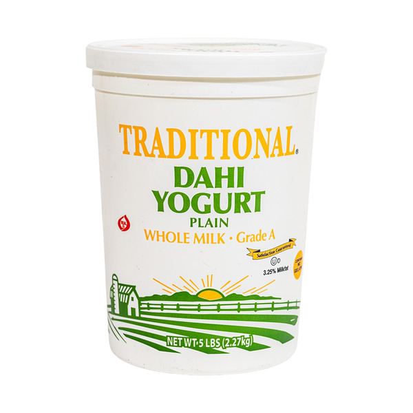 Traditional - All Natural Dahi Yogurt - 5 lbs