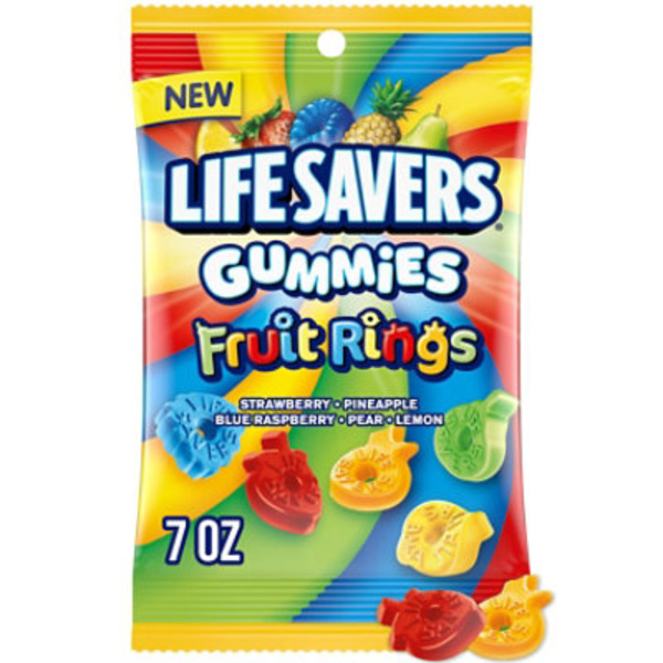 Life Savers GUMMIES Fruit Rings Gummy Candy