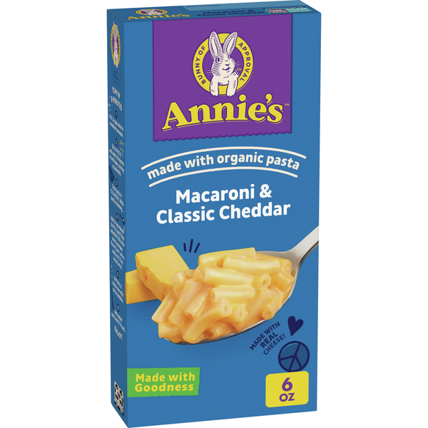 Annie's Classic Cheddar Mac and Cheese Macaroni and Cheese