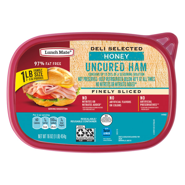Lunch Mate 1lb Honey Ham Same-Day Delivery or Pickup | ALDI