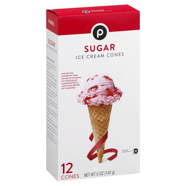 Publix Publix Ice Cream Cones, Sugar SameDay Delivery or Pickup
