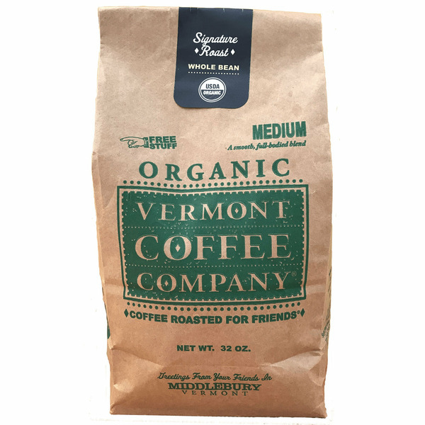 Vermont Coffee Company Organic Medium Roast, 32 oz