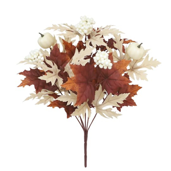 Ashland Maple Leaves & Pumpkin Mix Bush