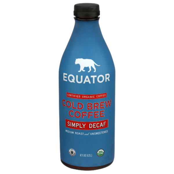 Equator Coffee & Teas Organic Simply Decaf Cold Brew Coffee