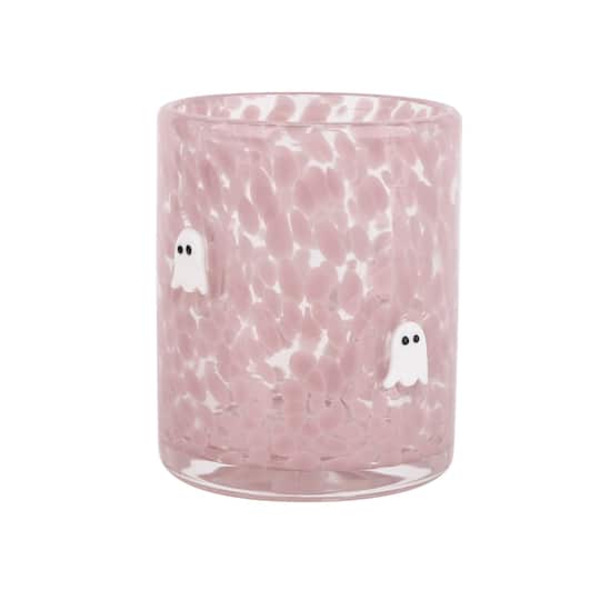 Celebrate It Confetti Ghost Icon Double Old Fashioned Glass