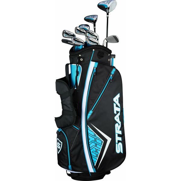 Callaway Golf Women's Strata 2019 Plus Complete Right Hand Flex Golf Club Set - Black & Blue