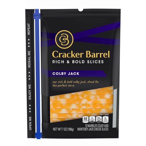 Kraft Colby Jack Cheese Slices (7 oz) Instacart
