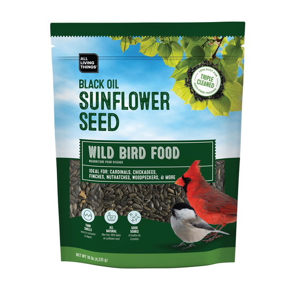 All Living Things Black Oil Sunflower Seeds