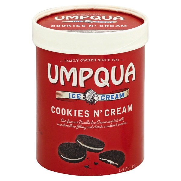 Umpqua Ice Cream, Cookies 'N' Cream Same-Day Delivery or Pickup