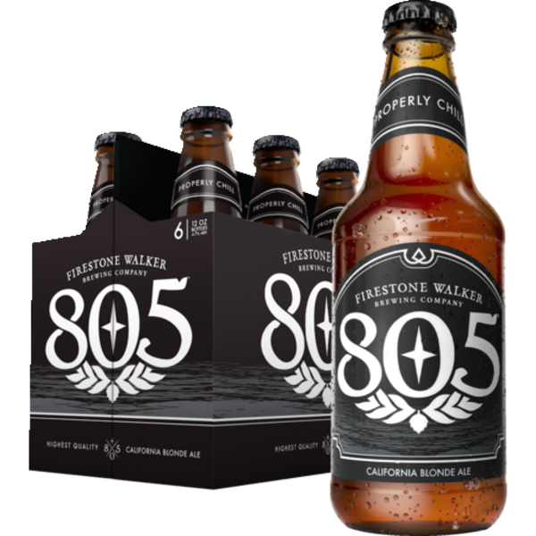 Firestone 805 Blonde Ale 6 Pack Bottles
