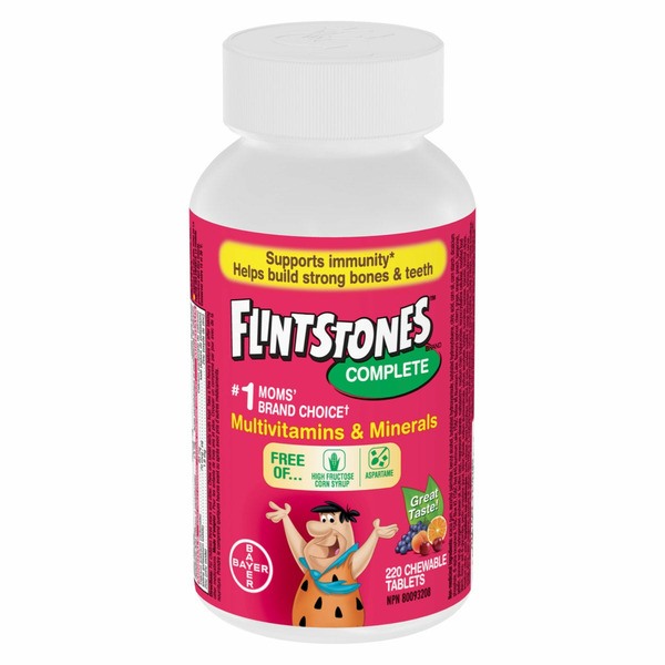 Flintstones Complete Chewable Multivitamins