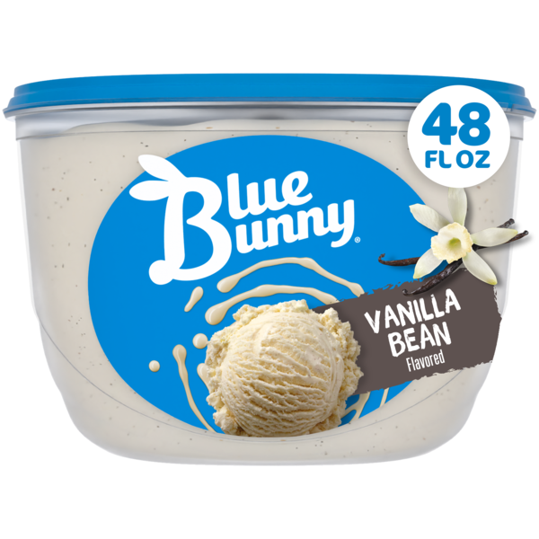 ラブブmilky white sunny yellow frosty blue5 Blue Bunny Soft Vanilla Frozen Dessert - 46 Fl. Oz. - acmemarkets