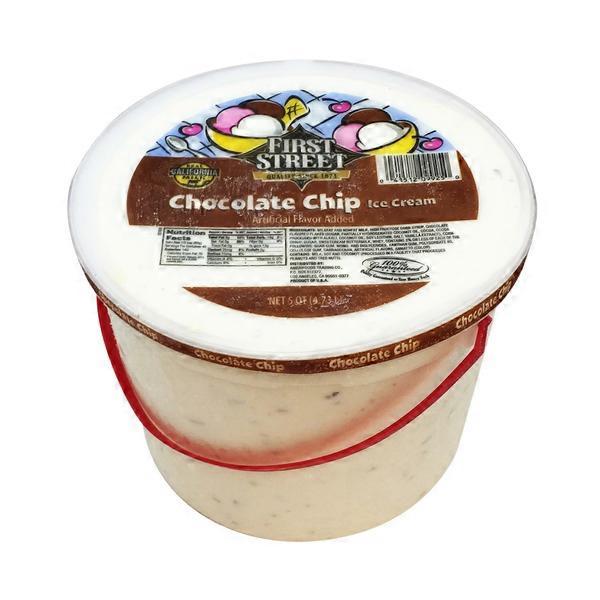 First Street Chocolate Chip Ice Cream (5 qt) from Smart & Final Instacart