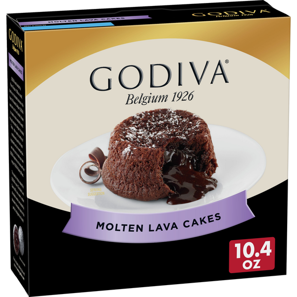 GODIVA Molten Lava Cakes Baking Mix