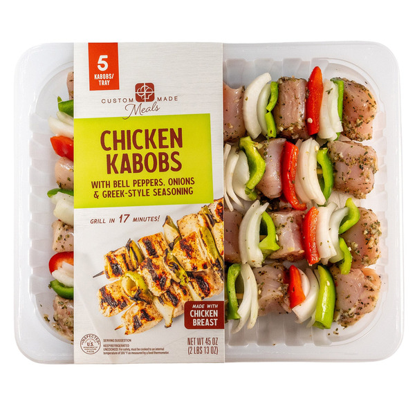 Custom Made Meals Chicken Kabobs, 9 oz, 5-count