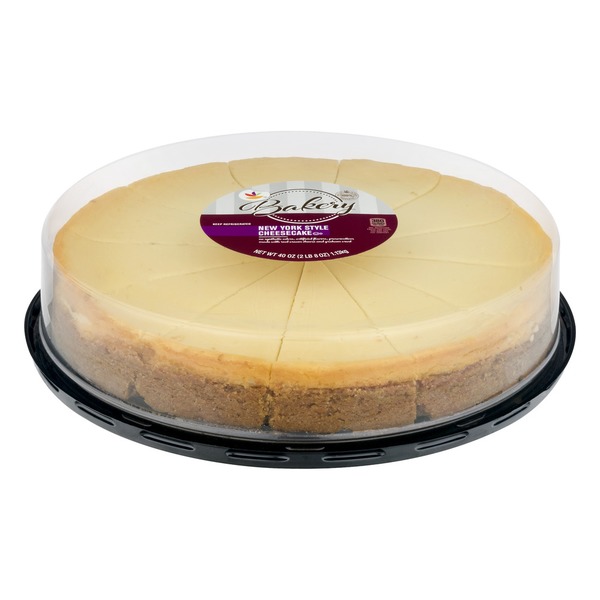 Ahold Bakery New York Style Cheesecake (40 oz) Instacart