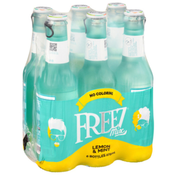 Freez Mix Carbonated Drink, Lemon & Mint Same-Day Delivery or