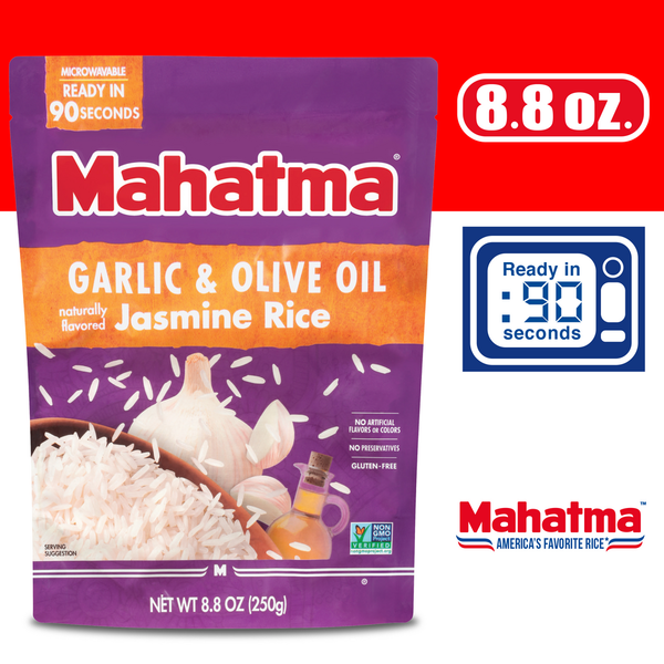 Mahatma Garlic & Olive Oil Jasmine Rice