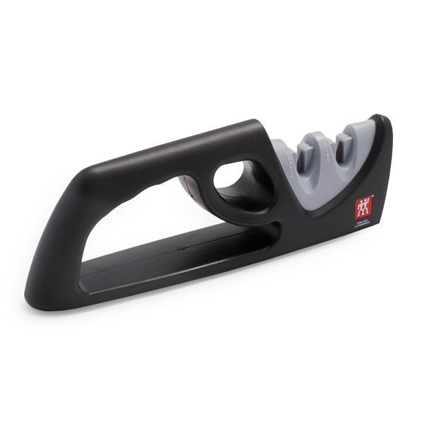 Staub Grey/Black 2-Stage Manual Knife Sharpener