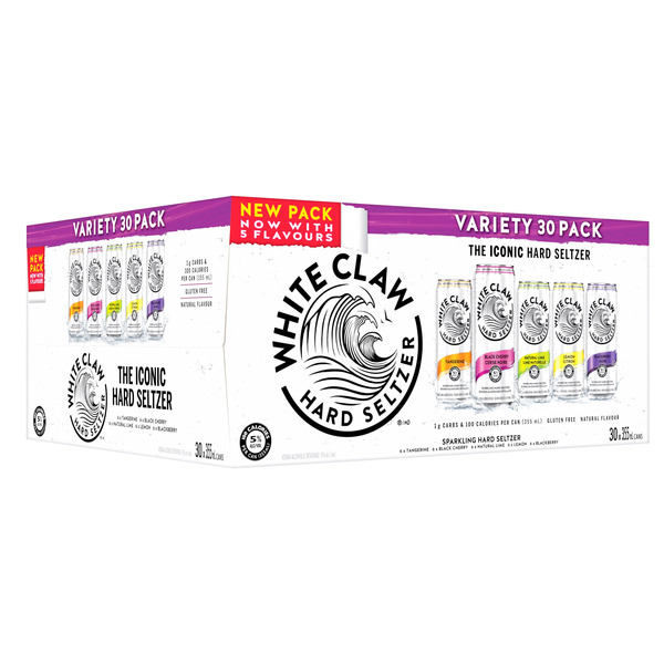 White Claw Hard Seltzer Variety Pack
