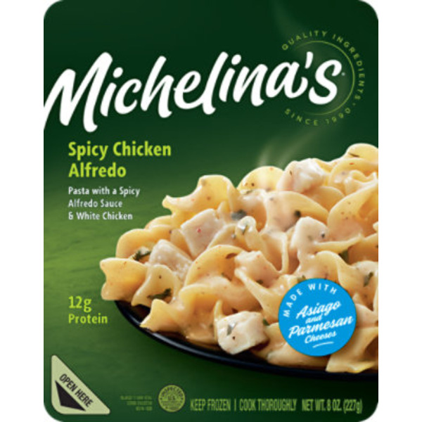 Michelina's Spicy Chicken Alfredo Meal .