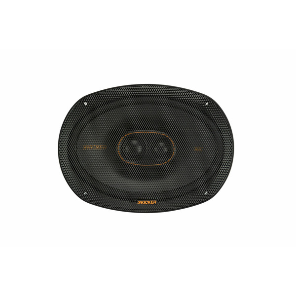 KICKER KS Series 2-Way Car Speakers with Polypropylene Cones, 6 x 9 Inch - Black