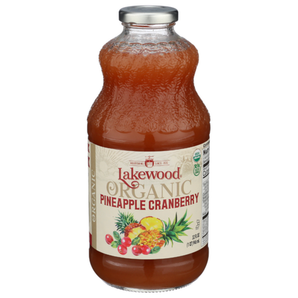Lakewood Organic Pineapple Cranberry Juice Same-Day Delivery or
