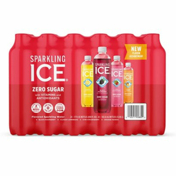 Sam's Club Sparkling Ice Variety Pack - Black Raspberry, Classic ...