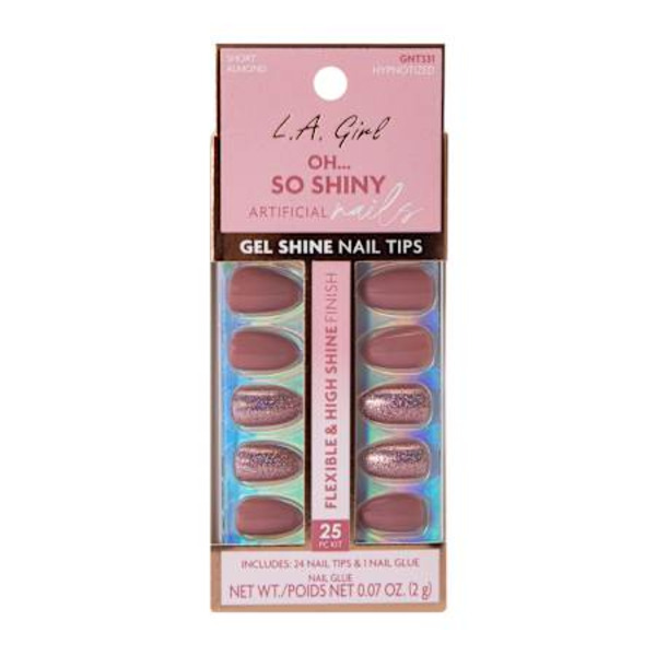 L.A. Girl Cosmetics Oh... So Shiny Artificial Nails Hypnotized Kit