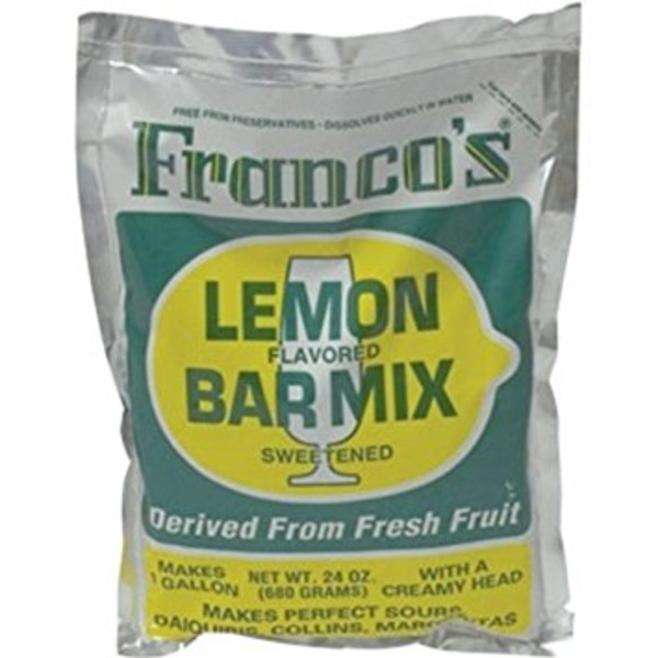 Franco's - Lemon Sweet & Sour Bar Mix - 24 oz Bottle