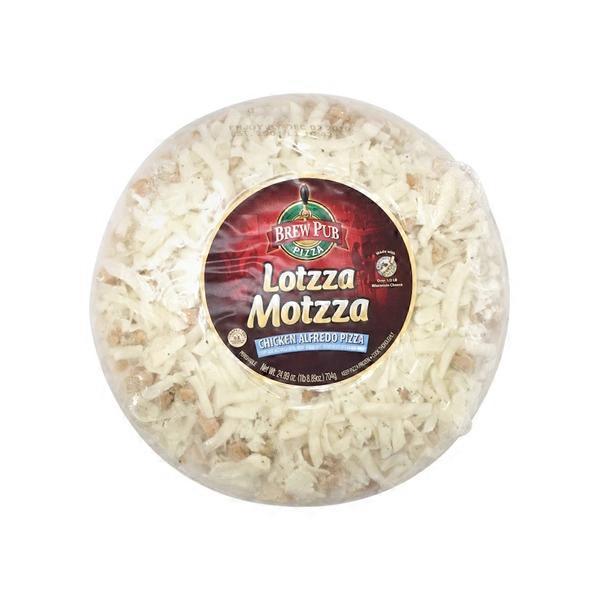 Brew Pub Lotzza Motzza Chicken Alfredo Pizza (24.75 oz) Instacart