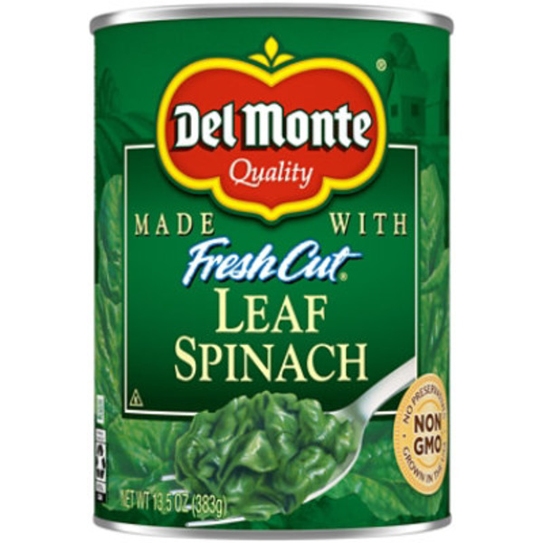 Del Monte Leaf Spinach