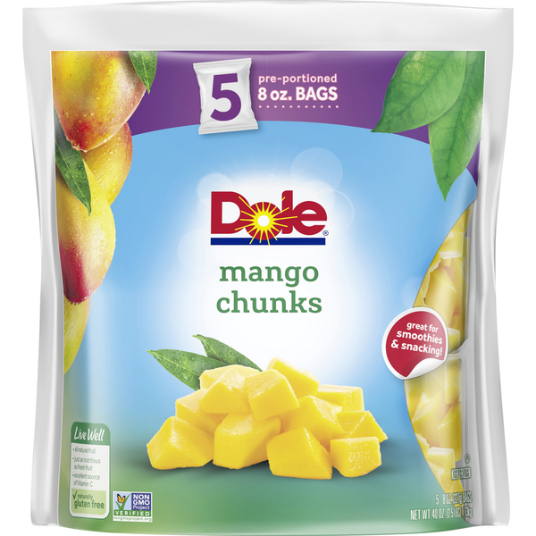 Dole Mango Chunks Frozen Fruit Same-Day Delivery | Met Fresh