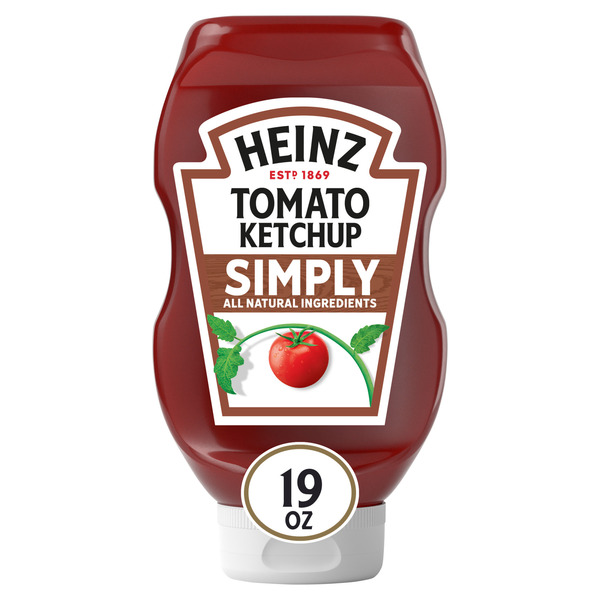 SIMPLY HEINZ Simply Tomato Ketchup with No Artificial Sweeteners