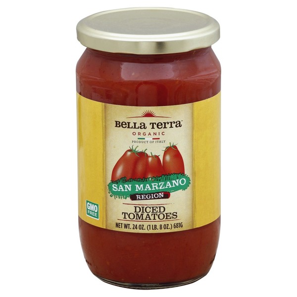 Bella Terra Tomatoes, San Marzano Region, Diced (24 oz) from Rainbow