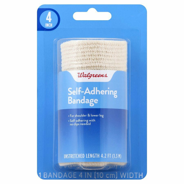 Walgreens Walgreens 4" SelfAdhering Bandage SameDay Delivery or
