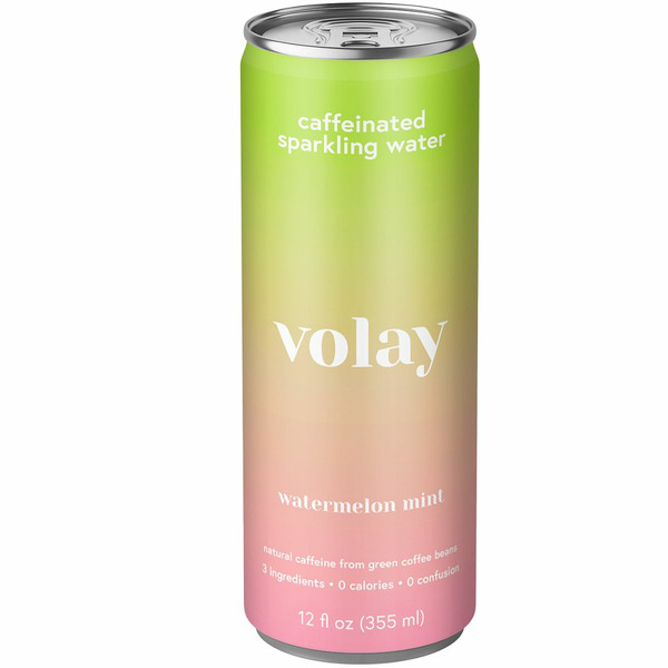 Volay Watermelon Mint Caffeinated Sparkling Water Same-Day