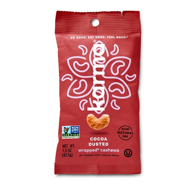 Karm Nuts Cocoa Dusted Wrapped Cashews