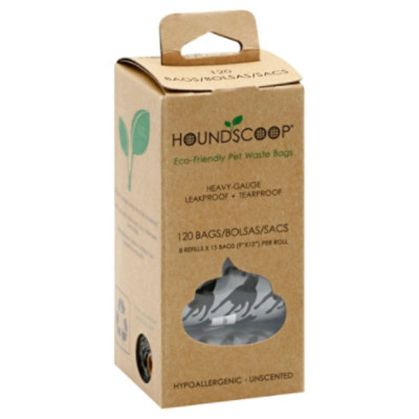 Houndscoop Pet Waste Bags, Unscented