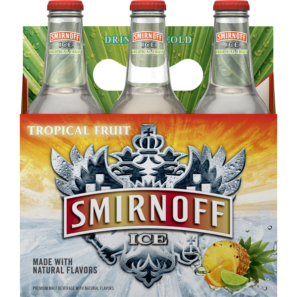 Smirnoff Malt Beverage, Tropical Fruit (11.2 fl oz) Instacart