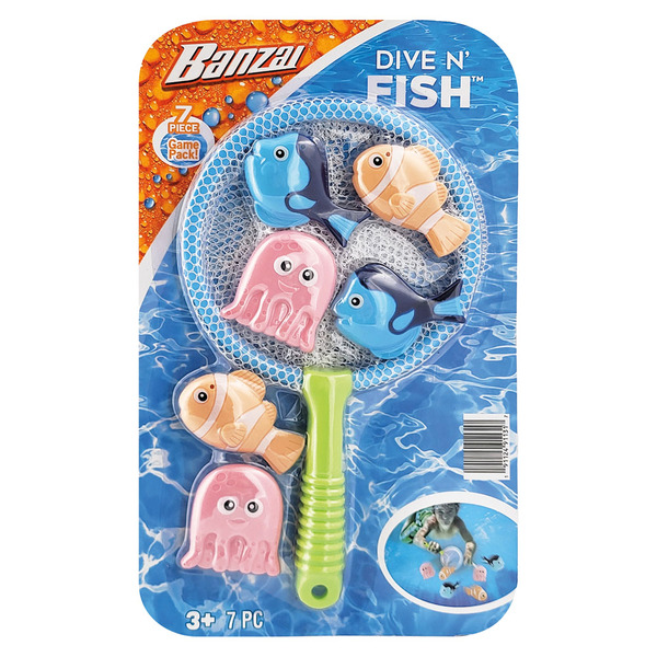 Banzai Dive 'N Fish Aqua Summer Toy Same-Day Delivery or Pickup | ALDI