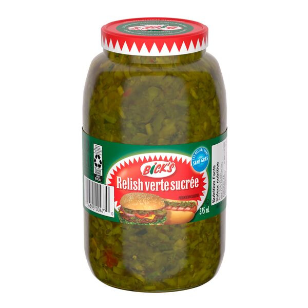 Food Basics Bick's Sweet Green Relish Same-Day Delivery | Instacart