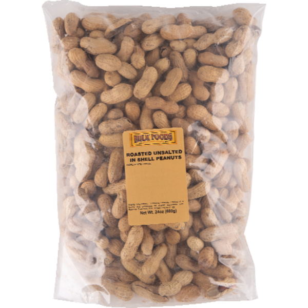 Bulk Foods Roasted Unsalted In Shell Peanuts