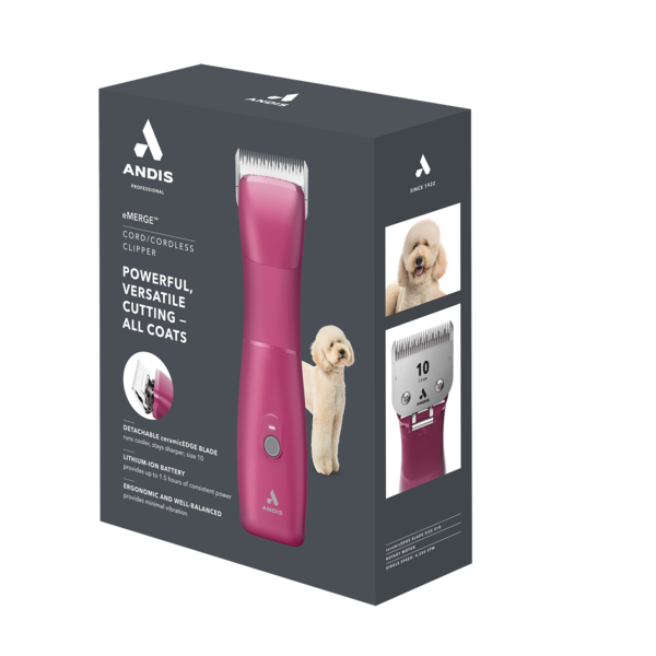 Andis eMERGE Clipper, Pink