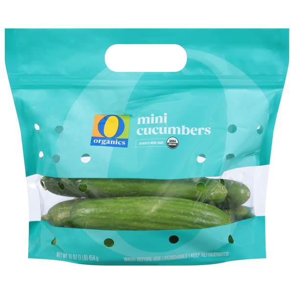 O Organics Cucumbers, Mini