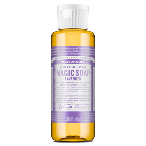 Dr. Bronner's 18-in-1 Pure-Castile Magic Soap - Lavender